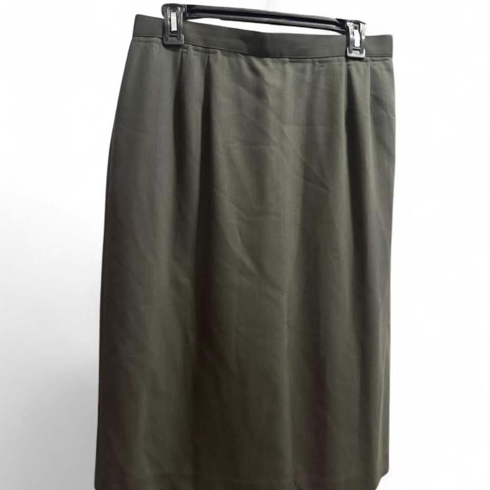 Pandora Vintage Japanese Wool Midi Skirt